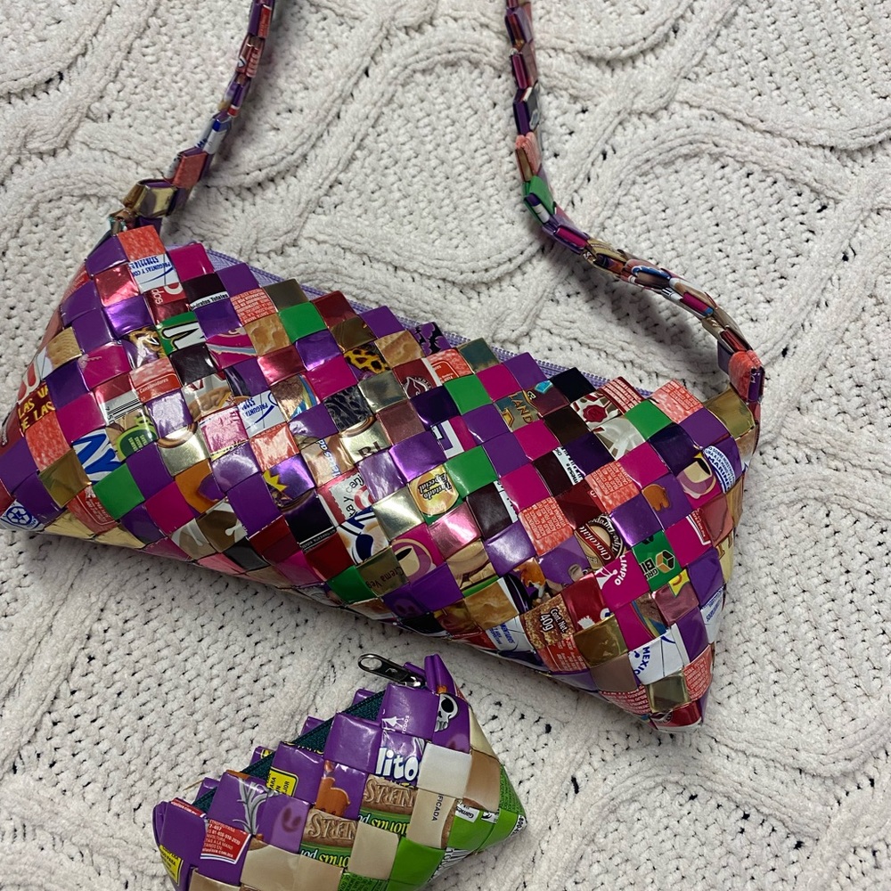 Handmade wrapper purse & wallet